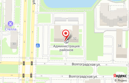 Администрация Авиастроительного и Ново-Савиновского районов на карте