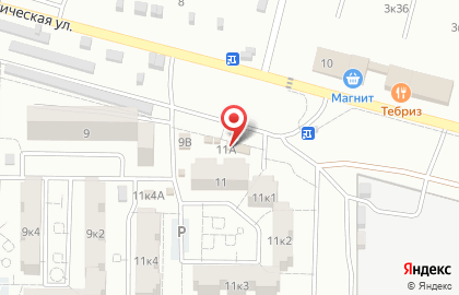 Кондитерский магазин на Энергетической, 11а на карте