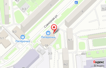 Магазин зоотоваров в Москве на карте