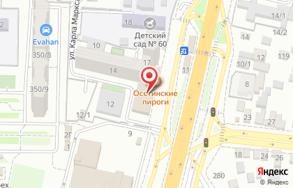 Магазин пиротехники Фейерверки Пироторг на улице Тургенева на карте