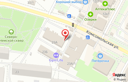 Мастерская по ремонту ювелирных изделий в Кировском районе на карте