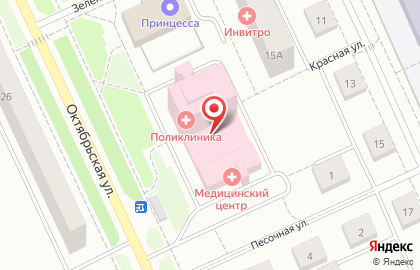 Поликлиника №1 в Челябинске на карте