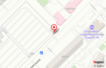 Автостоянка в Казани на карте