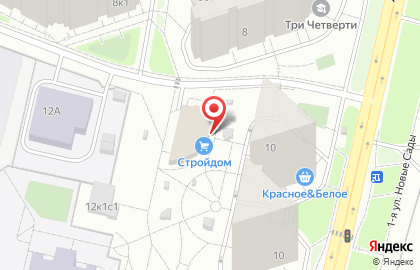 Супермаркет Магнит в Москве на карте