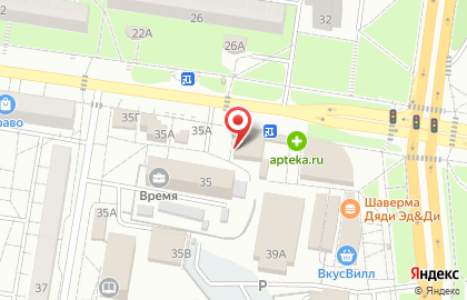 Ателье в Белгороде на карте