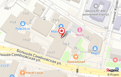 Новая психиатрическая служба на площади Журавлева на карте