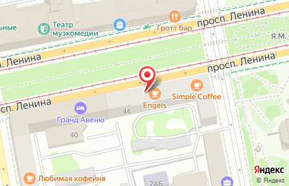 Микрофинансовая компания Арифметика в Октябрьском районе на карте