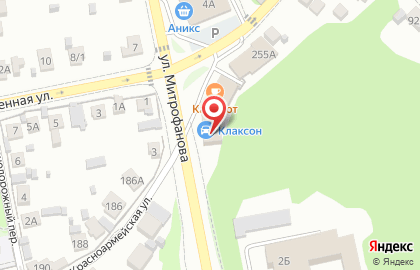 Магазин Клаксон в Бийске на карте