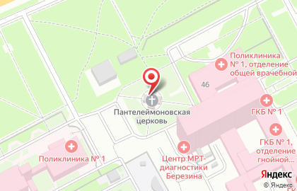 Храм Святого целителя Пантелеимона на карте