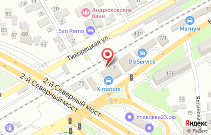 Bellona на Новороссийской улице на карте
