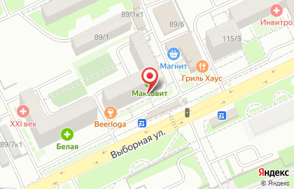 Автошкола54 в Октябрьском районе на карте
