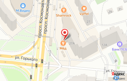 Альфа-Банк на проспекте Космонавтов в Королёве на карте