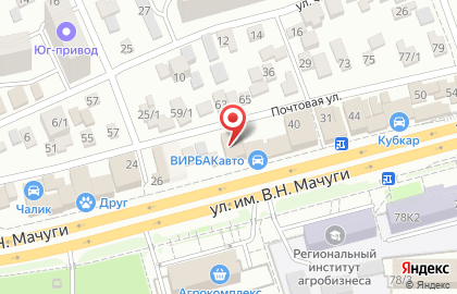 Сервисный центр ВРемонт в Карасунском округе на карте