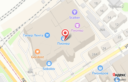 Торгово-сервисная компания Apple Help в Октябрьском районе на карте