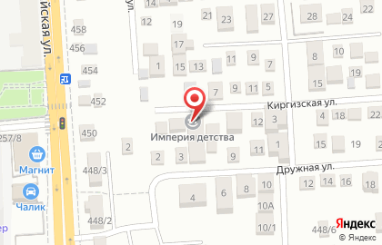 Клуб единоборств Dodze на Киргизской улице на карте