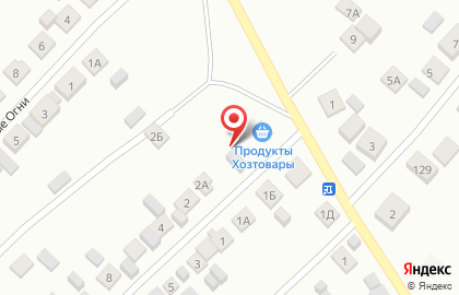 Продуктовый магазин в Оренбурге на карте