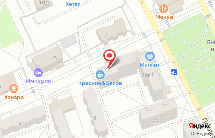 Парус на карте