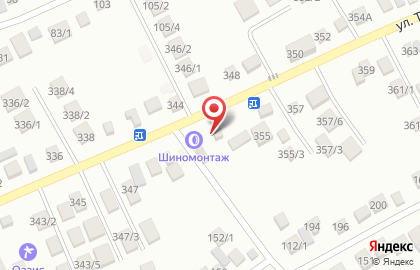 Автомастерская ШС на улице Терешковой на карте
