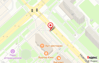 БалтБет на Новгородской улице на карте