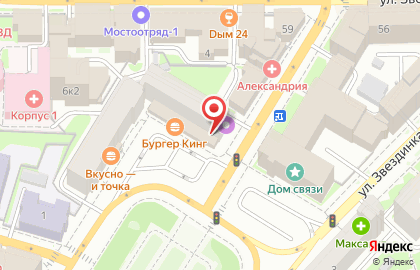 Волго-Вятский банк Сбербанка России в Нижнем Новгороде на карте