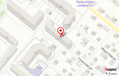 Реклама в подъездах от РА Арт-Лифт в Дзержинском районе на карте