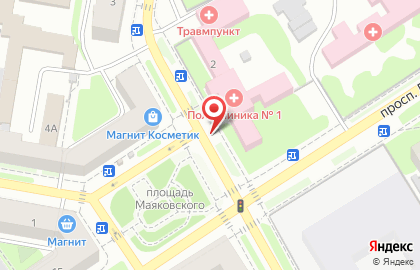 Магазин Пресс курьер на проспекте Дзержинского на карте