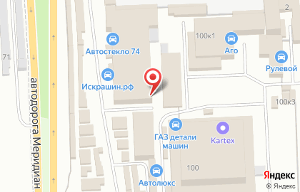 Автомагазин Москвич в Калининском районе на карте