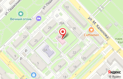 Детский сад Стрекоза в Каспийске на карте
