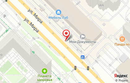 Штолле на улице Мира на карте