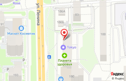 Пивной бар Живое пиво на улице Ленина на карте