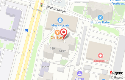 Интернет-провайдер Вокруг онлайн в Октябрьском районе на карте