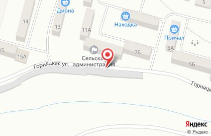 Лань на карте