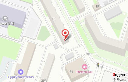 Агентство недвижимости Удача в Ханты-Мансийске на карте