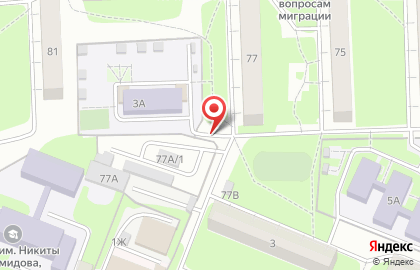 Автостоянка Диалог в Пролетарском районе на карте