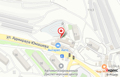 Магазин автоэмалей Rock Paint на улице Адмирала Юмашева на карте