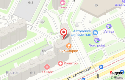 Магазин-ателье Аллегория на проспекте Большевиков на карте