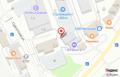 Гостиница Юганка-2 на карте