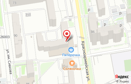 Центр цветов Амалия на Красноармейской улице на карте