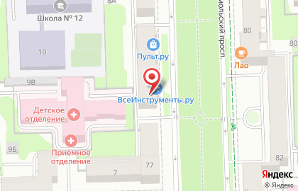 Интернет-гипермаркет товаров для строительства и ремонта ВсеИнструменты.ру на Комсомольском проспекте на карте