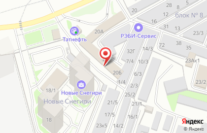 СТО АккуратАвто в Калининском районе на карте