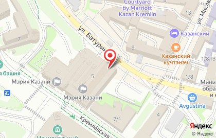 Управление делами Аппарата Исполнительного комитета г. Казани на карте