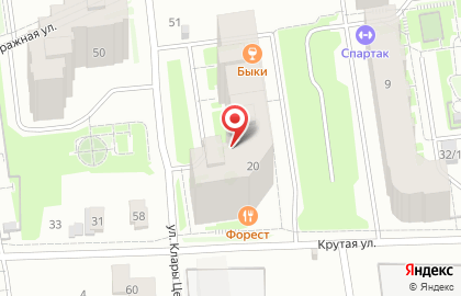 Служба аренды квартир и апартаментов Комфорт на Первомайской улице на карте