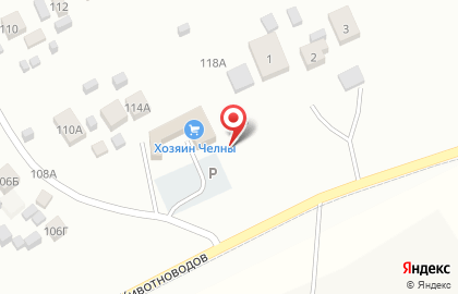 База строительных материалов на улице Титова на карте