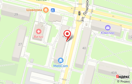 Магазин Чёрный кот в Череповце на карте
