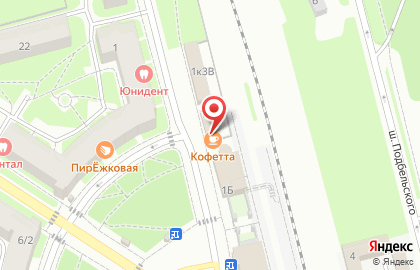 Продовольственный магазин на Привокзальной площади на карте