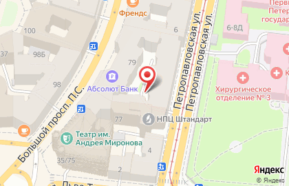 KILLFISH в Петроградском районе на карте