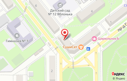 Магазин разливных напитков на Первомайской улице на карте