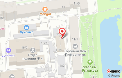 Служба доставки еды ДоДома на карте