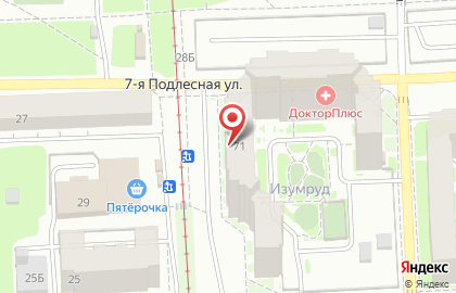 Магазин продуктов Йола-маркет в Октябрьском районе на карте