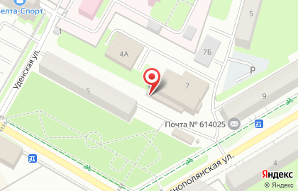 Супермаркет Лион на Краснополянской улице на карте